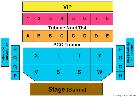 Warsteiner Hockeypark Seating Chart